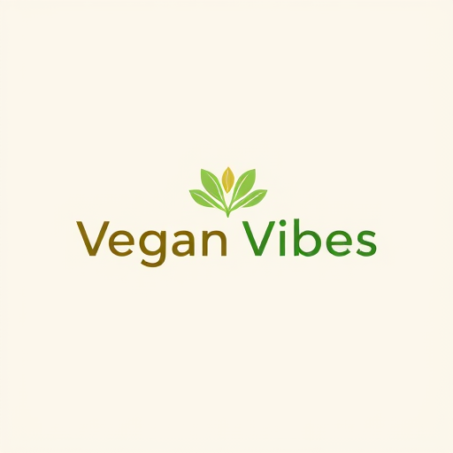 Professional logo design. Create a modern minimalist logo for a brand named Vegan Vibes. The design should feel fresh, natural, and inspiring. Use clean lines and soft earthy colors (green, white, light brown). Incorporate elements like leaves, sprouts, or a heart-shaped plant to symbolize compassion and plant-based living. The typography should be bold yet friendly, easy to read, with a smooth and organic style. The logo must look professional, scalable for social media, and emotionally connect with animal lovers and vegans. Add a subtle positive energy vibe, like soft glowing outlines or circular harmony shapes."