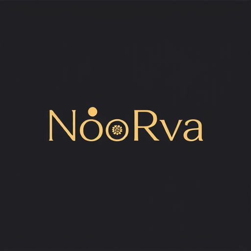 Professional logo design. NooRva logo for cosmetic pakaging box
