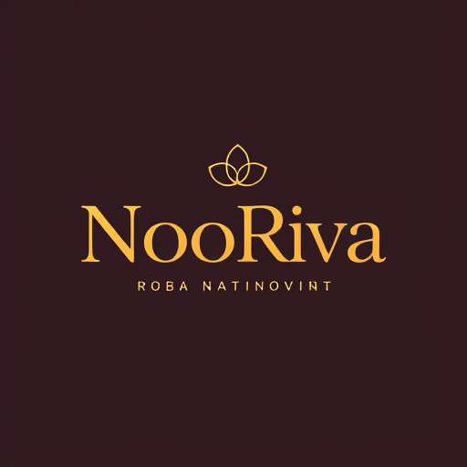 Professional logo design. NooRva logo for cosmetic pakaging box and urdu نوروا