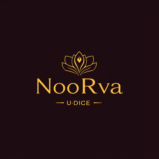 Professional logo design. NooRva logo for cosmetic pakaging box and urdu نوروا