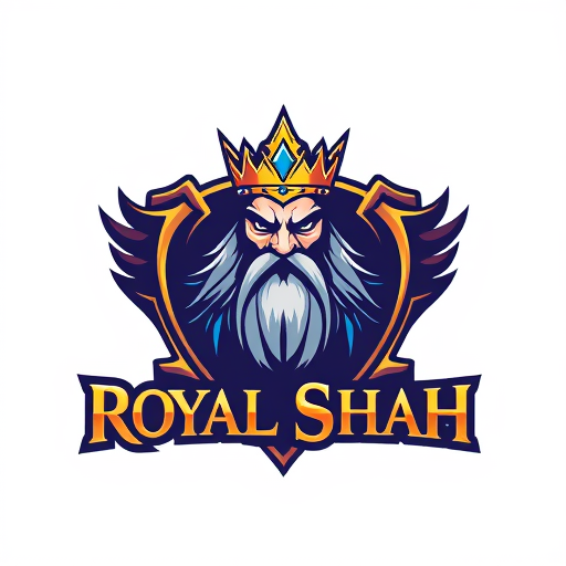 Professional logo design. gaming logo royal shah