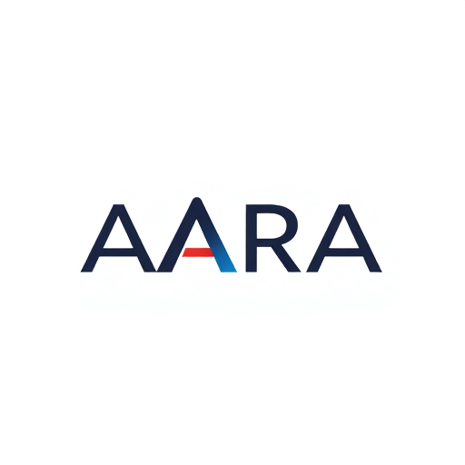 Professional logo design. The word AARA stylized with a shoe integrated into the letters (example: shoe shape forming the first “A”).
