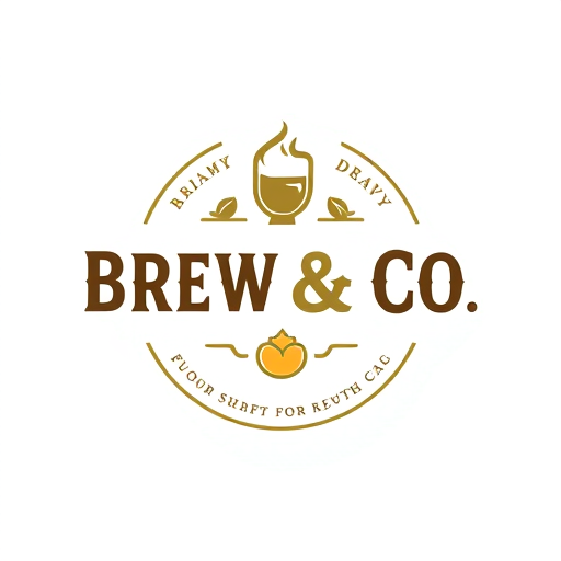 Professional logo design. Brew & Co is the name of my cafe , i need a logo with a variety text style and a single logo on it and 2A74B8 i need in this color