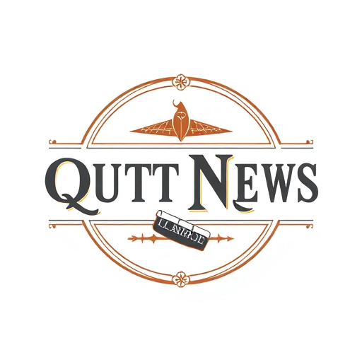 Professional logo design. design a logo for a newspaper website named quite news with the letter q and n in vintage style 