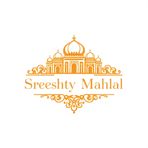 Professional logo design. Art and craft related business logo and the logo name is Sreeshty Mahal, the logo will be classic and royal and luxury type, the logo has to be a symbol that it is a art related business logo