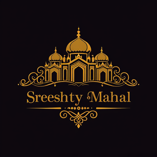Professional logo design. Art and craft related business logo and the logo name is Sreeshty Mahal, the logo will be classic and royal and luxury type, the logo has to be a symbol that it is a art related business logo