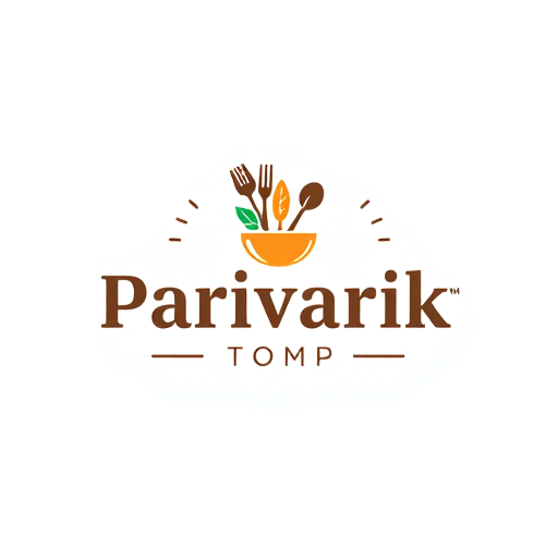 Professional logo design. food business startup logo "parivarik kitchen"