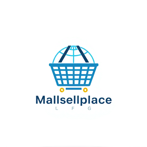 Professional logo design. Design a modern, clean logo for a marketplace. The main element should be a shopping basket 🧺, creatively integrated with a global web icon (globe with latitude and longitude lines) 🌐 to represent worldwide accessibility. Use a minimal, professional style with smooth lines, balanced composition, and versatile design that works in both color and monochrome. The logo should feel trustworthy, innovative, and approachable, suitable for digital platforms and print