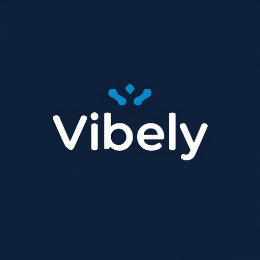 Professional logo design. Vibely