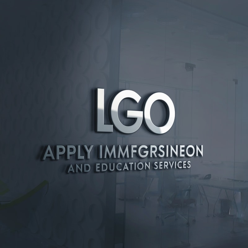 Professional logo design. 3D LOGO DESIGEN FOR MY BUSINESS APPLY IMMIGRATION AND EDUCATION SERVICES