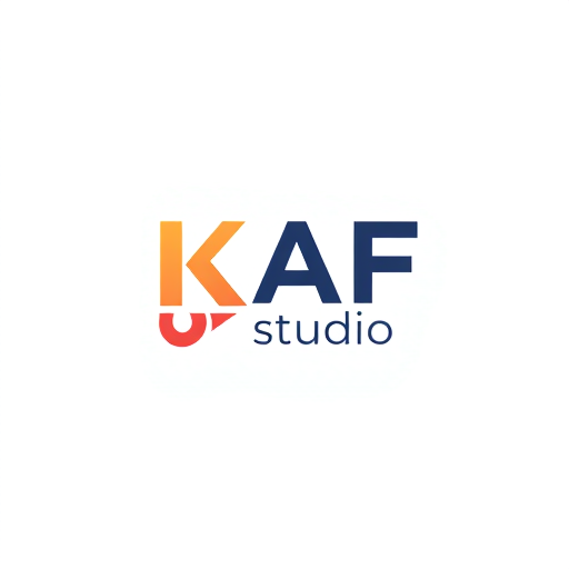 Professional logo design. logo for 'KAF studio'
