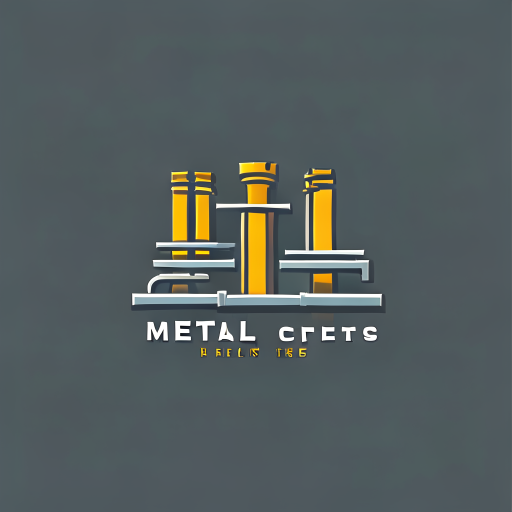 Logo Design: a logo based on metal industry pvc sheets and sheets manufacturing , and keep logo flat color and minimal 