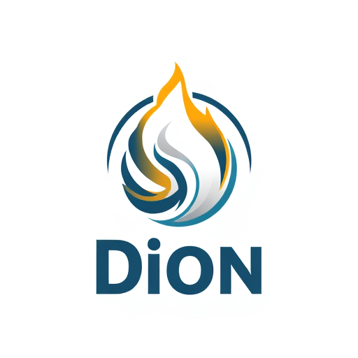 Professional logo design. make alogo named dion, based on manifacturing industry and sheets , logo must be flat and 2D vector
