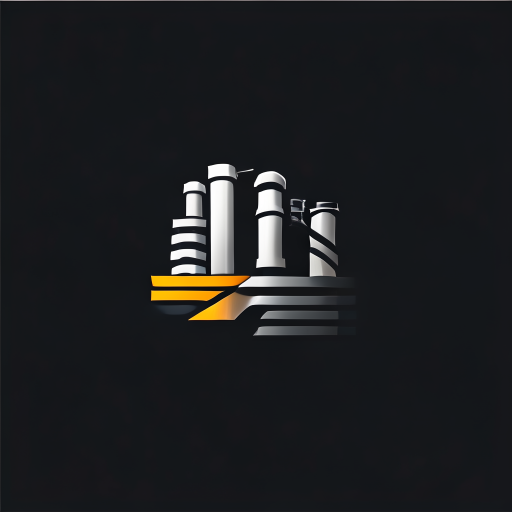 Logo Design: a logo based on metal industry and pvc sheets manufacturing , and pvc sheets , keep logo flat and minimal 