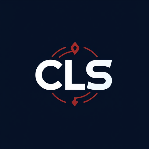 Professional logo design. CLS word logo