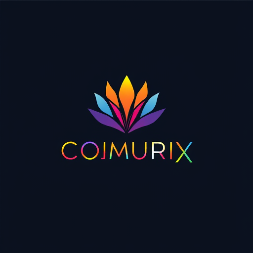 Professional logo design. aura cosmix