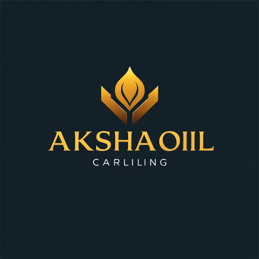 Professional logo design. Akshar Oill Mill Penut 