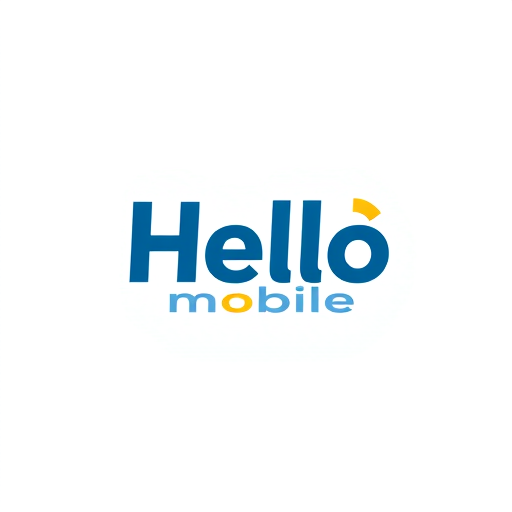 Professional logo design. Cerate Logo name is Hello Mobile 