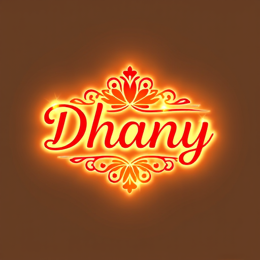 Professional logo design. light decoration for Dhanya
