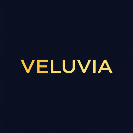 Professional logo design. VELUVIA NAME OF BRAND MAKE A LOGO ALL WORD IN ONE ALPHEBET