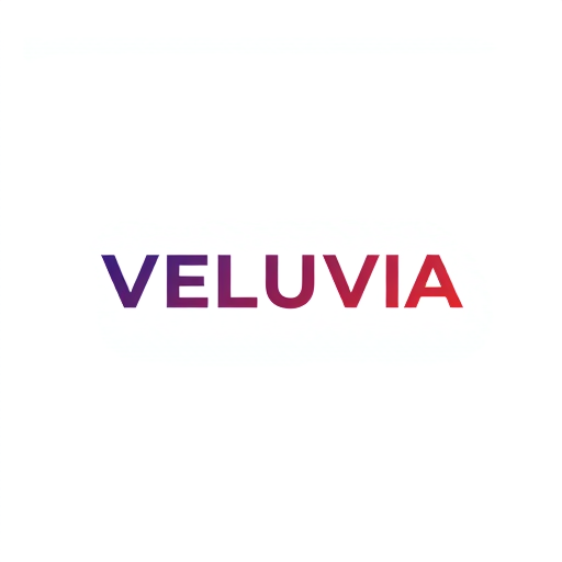 Professional logo design. VELUVIA NAME OF BRAND MAKE A LOGO ALL ALPHABET IN ONE ALPHABET