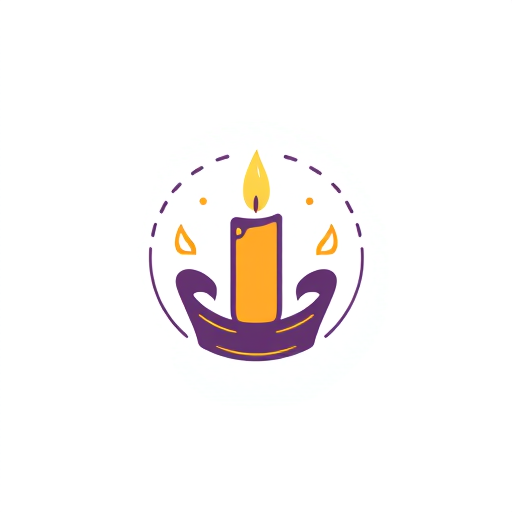 Professional logo design. logo for showing stay updated with candle