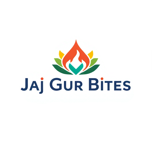 Professional logo design. Design logo on the name jai guru bites