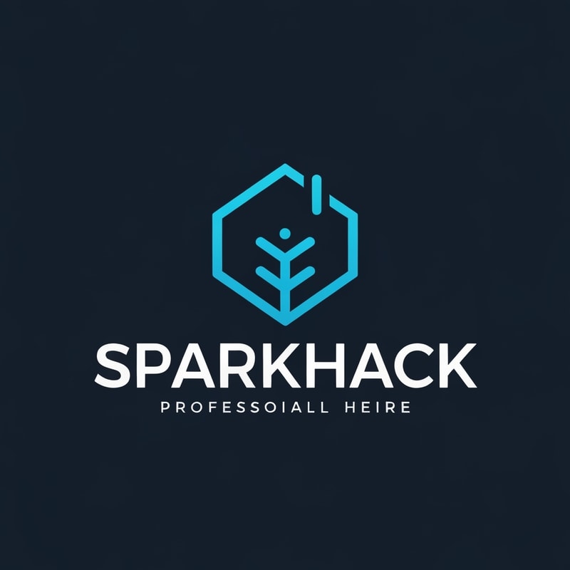Professional logo design. SparkHack