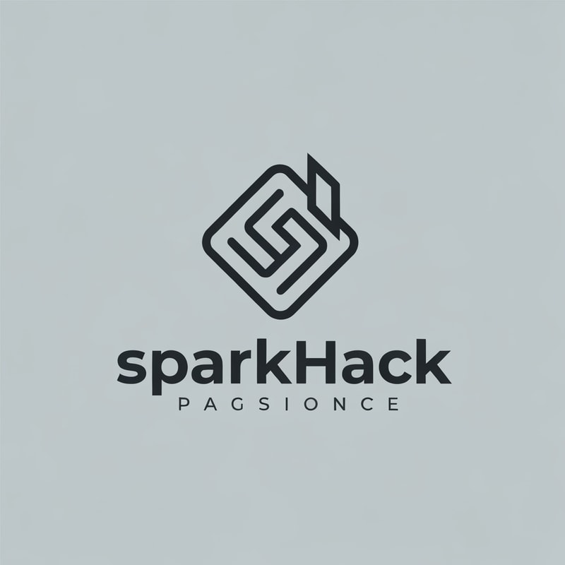 Professional logo design. SparkHack