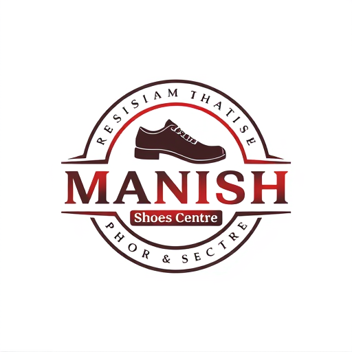 Professional logo design. logo for manish shoes centre best and professional 