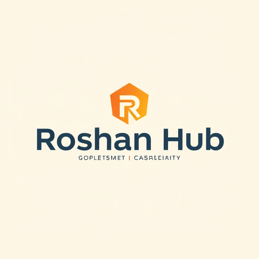Professional logo design. Roshan Hub IT