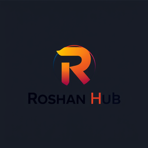 Professional logo design. Roshan Hub