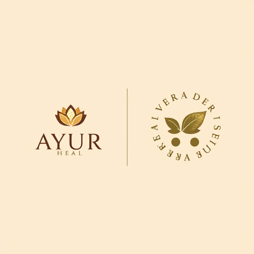 Professional logo design. Minimalist letterform for a premium Ayurvedic wellness brand named "AYUR HEAL": a subtle integration of a leaf or sprout element within the typography, Brown and Beige color palette, elegant serif typography. Design with a modern Ayurvedic influence and a clean, sophisticated style direction, featuring precise linework and soft gradients, on a textured beige background. Minimalist pictorial for a premium Ayurvedic healing brand named "AYUR HEAL": a stylized depiction of a lotus flower with subtle herbal leaf accents, Brown and Beige color palette, sans-serif typography with rounded edges. Design with a natural and serene influence and a minimalist art direction, showcasing smooth curves and balanced composition, on a solid beige background. Emblem for a premium Ayurvedic product line named "AYUR HEAL": a circular badge incorporating traditional Ayurvedic motifs like the Om symbol and abstract herbal patterns, Brown and Beige color palette, classic calligraphic typography. Design with a heritage and authenticity influence and a vintage yet premium style direction, emphasizing intricate detailing and a balanced layout, on a subtle linen-textured beige background. Letterform for a premium wellness service named "AYUR HEAL": interlocking elegant serif letters with a subtle golden shimmer effect in the brown accents, Brown and Beige color palette, refined and luxurious serif typography. Design with a contemporary luxury and holistic healing influence and a sophisticated, understated style direction, employing clean lines and subtle depth, on a smooth, matte beige background. Pictorial for a premium natural remedy brand named "AYUR HEAL": a simplified, abstract representation of flowing water combined with a delicate leaf, Brown and Beige color palette, modern and clean sans-serif typography. Design with a purity and natural flow influence and a contemporary minimalist style direction, focusing on fluid shapes and balanced negative space, on a soft gradient beige background.