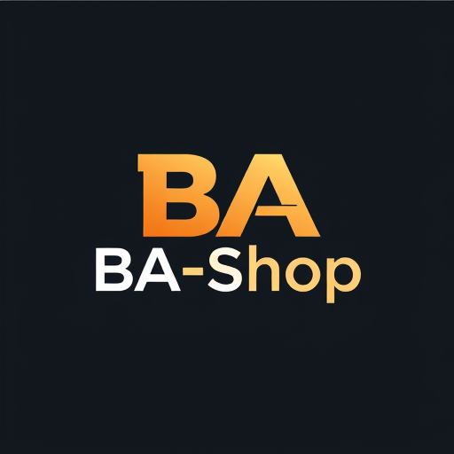 Professional logo design. BA-Shop