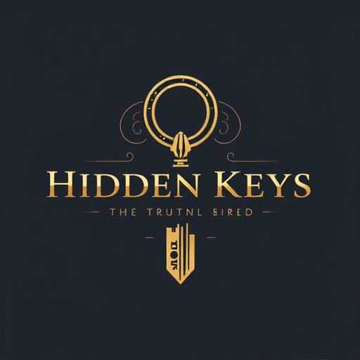 Professional logo design.  Hidden Keys - The truth behind the keys