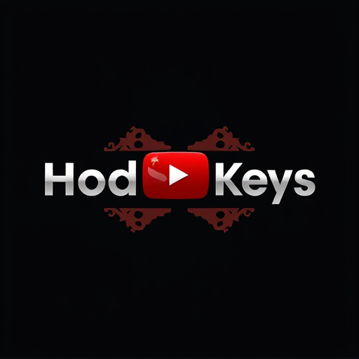 Professional logo design. youtube channel name Hidden Keys