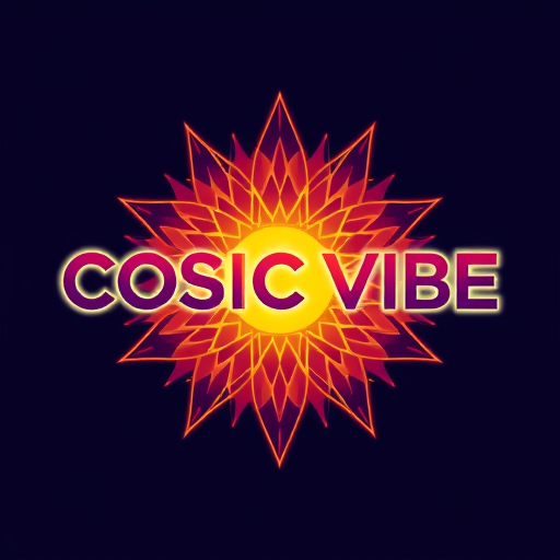 Professional logo design. make logo for cosmic vibe youtube channel