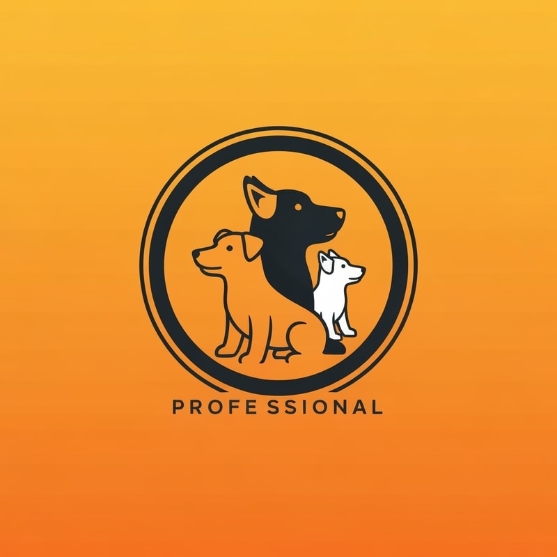 Professional logo design. dogs