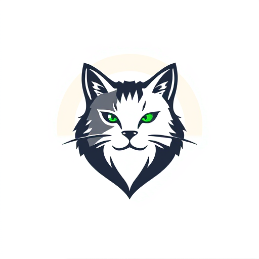 Professional logo design. cat