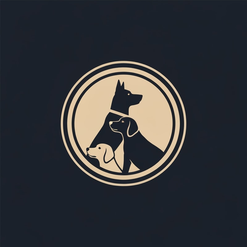Professional logo design. dogs