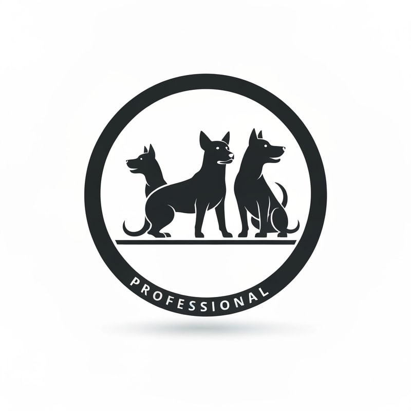 Professional logo design. dogs
