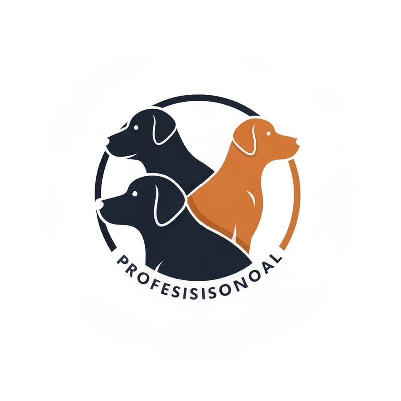 Professional logo design. dogs