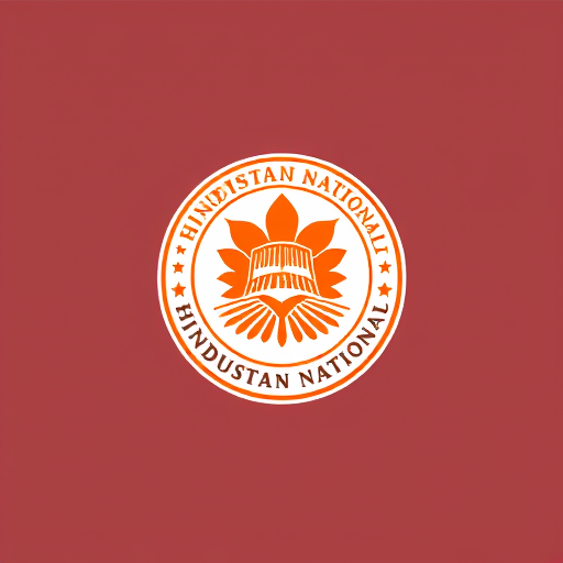 Professional logo design. Hindustan National 