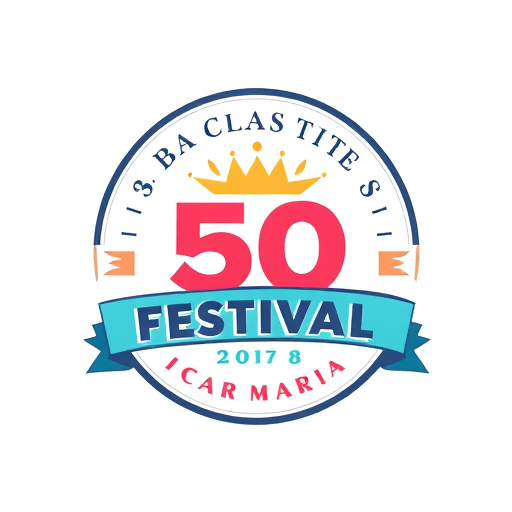 Professional logo design. discount festival