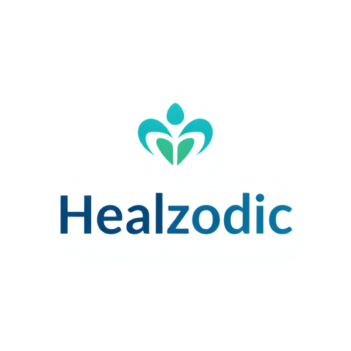 Professional logo design. Healzodic medical logo