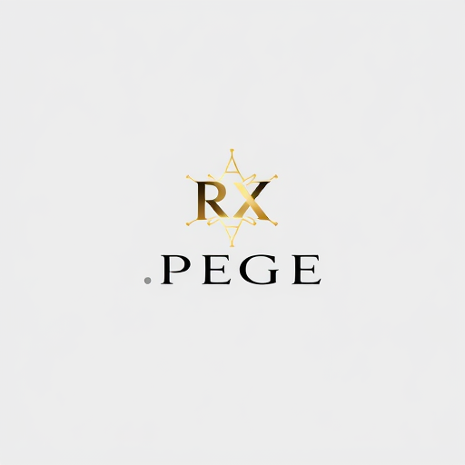 Professional logo design. RX_pege luxury