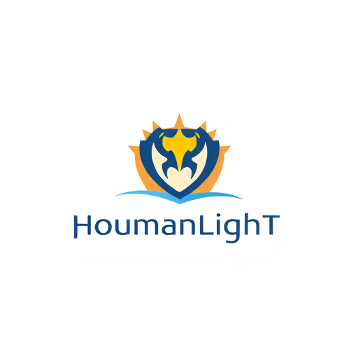 Professional logo design. یه عکس میخوام که لامپ ماشین را به لگو تبدیل کند وhoumanlight را درون لگو جا بدهد