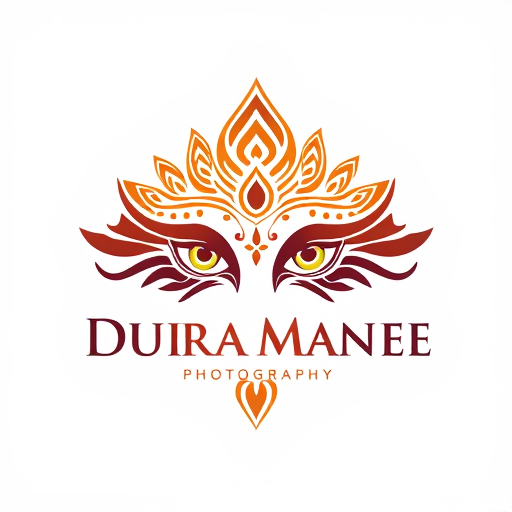 Professional logo design. Durga maa eyes design by Bhadranee Photography logo png 