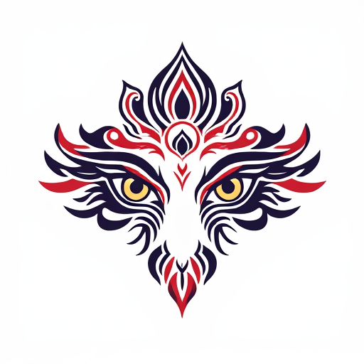 Professional logo design. Durga maa eyes design by Bhadranee Photography logo png 