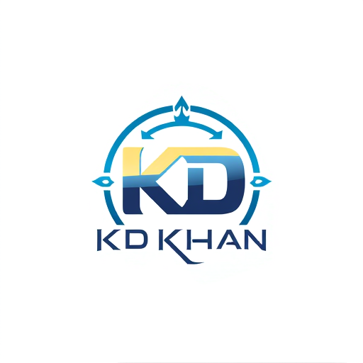 Professional logo design. KD Khan 